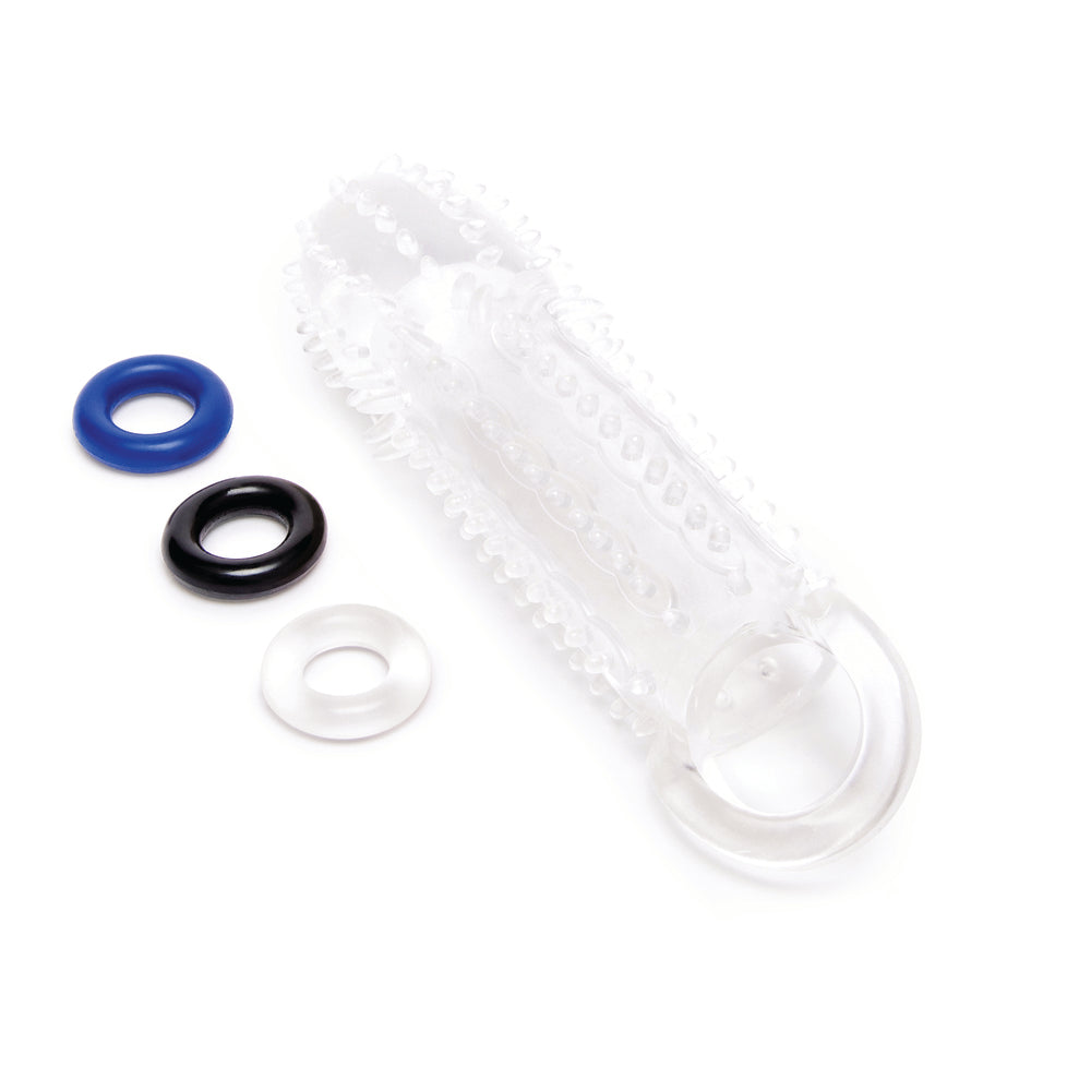 Size Up Clear Textured 1.5 Inch Extender