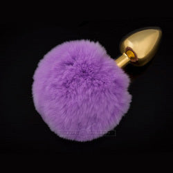 Dolce Piccante Jewellery Plug With Tail  Small Purple