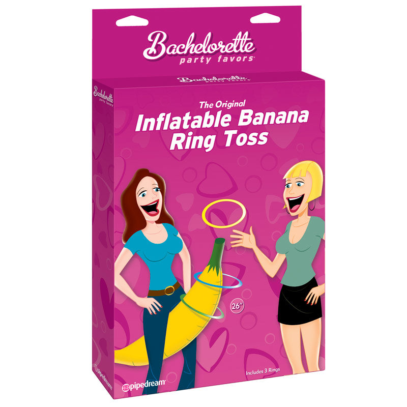 Inflatable Banana Ring Toss - Naughty Toy Company
