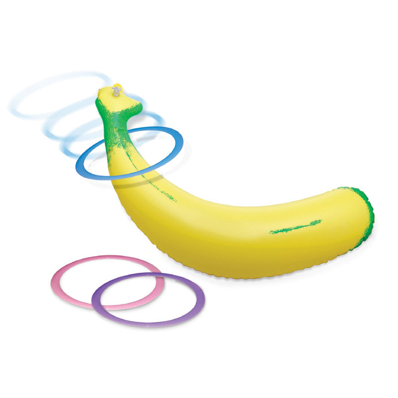 Inflatable Banana Ring Toss - Naughty Toy Company