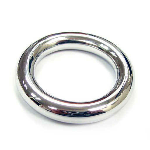 Rouge Stainless Steel Round Cock Ring 40mm