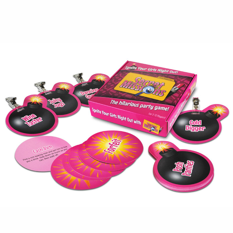 Sex Missions  Girlie Nights Game - Naughty Toy Company