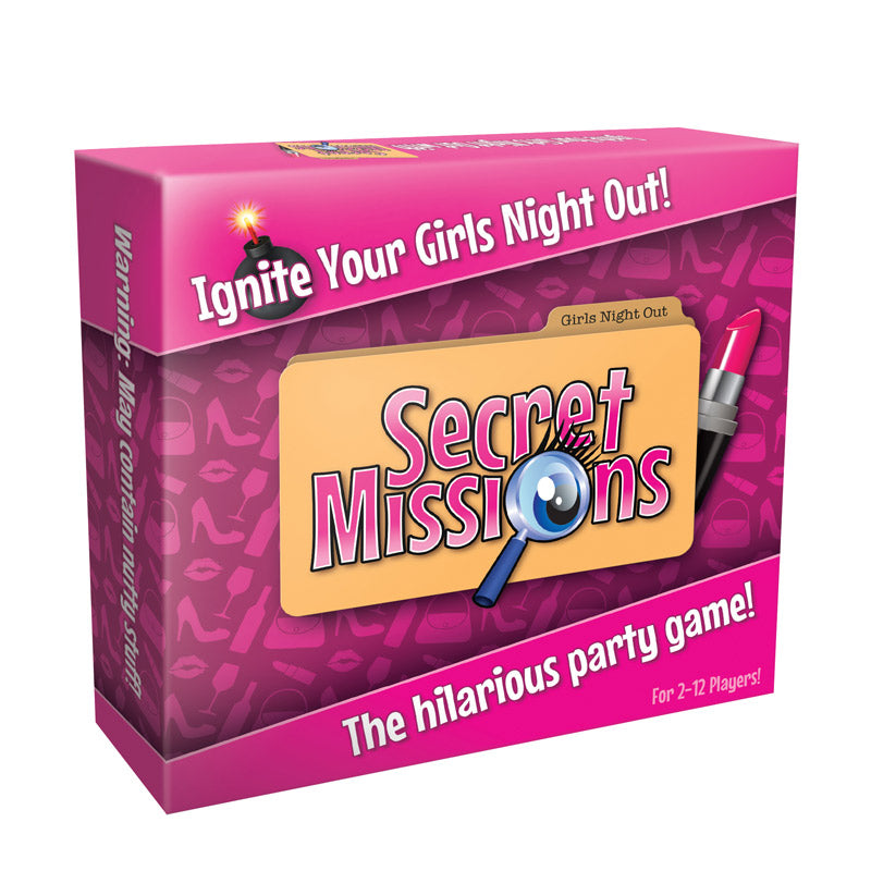 Sex Missions  Girlie Nights Game - Naughty Toy Company