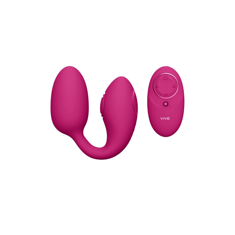 Vive Aika Pulse Wave And Vibrating Love Egg Pink