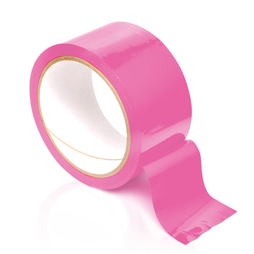 Pink Gloss Bondage Tape - Naughty Toy Company